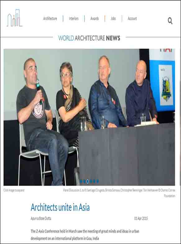 Architects unite in Asia - World architecture News